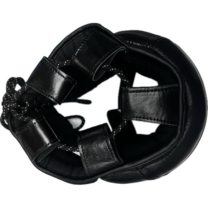 Brave Art Leather Boxing Headgear with Nose Guard – BAHGNPFB