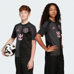Maillot Junior Extérieur Inter Miami CF – Messi | Adidas | Écoresponsable & Stylé
