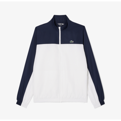 Survêtement Tennis Homme Lacoste Blanc – Taffetas Recyclé et Style Sportif Élégant