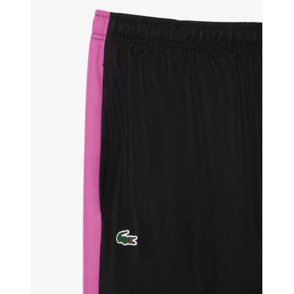 Survêtement Tennis Homme Lacoste Blanc – Taffetas Recyclé, Color-block et Style Sportif
