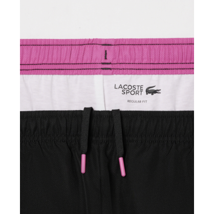 Survêtement Tennis Homme Lacoste Blanc – Taffetas Recyclé, Color-block et Style Sportif