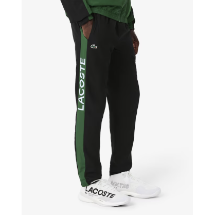Survêtement Lacoste Homme Vert – Taffetas Recyclé, Color-block et Style Sportif