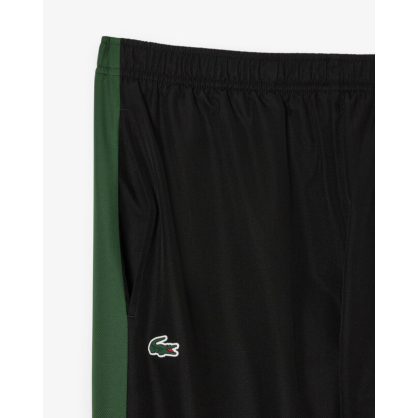 Survêtement Lacoste Homme Vert – Taffetas Recyclé, Color-block et Style Sportif