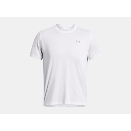 UA Launch Men's T-Shirt White – Lightweight, Breathable and High-Performance
