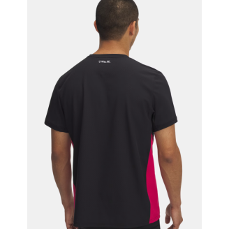 Haut zippé à manches courtes UA Trail Run pour homme (Modèle : 1389808)