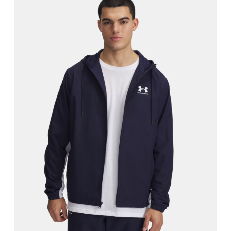 Veste coupe-vent UA Rival Woven pour homme (Modèle : 1390149) Veste coupe-vent UA Rival Woven pour homme (Modèle : 1390149)