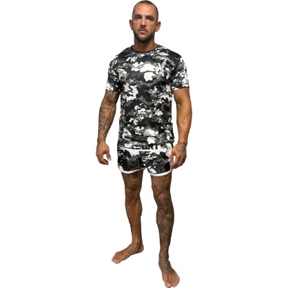 Brave Art Camo 2.0 T-Shirt – Black, White & Grey – Tactical & Fast-Dry