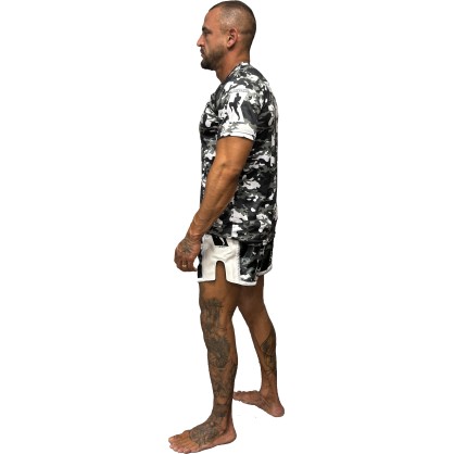 Brave Art Camo 2.0 T-Shirt – Black, White & Grey – Tactical & Fast-Dry