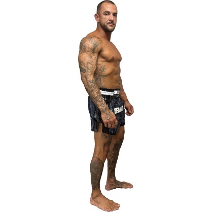 Short Muay Thaï Camouflage – puissance, confort, et style – Brave Art