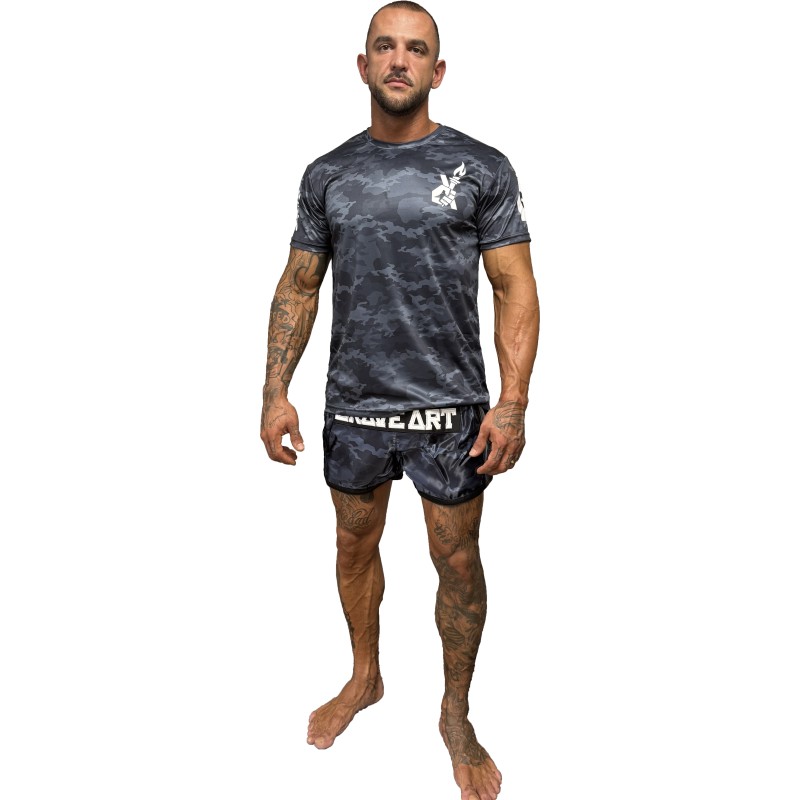 T-shirt Sport Camouflage Brave Art