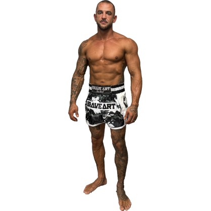 Short Muay Thaï Camouflage – puissance, fluidité et style – Brave Art