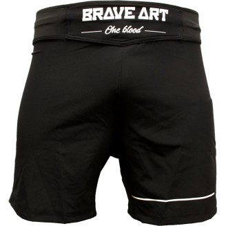 Brave Art One Blood MMA Shorts Black – Durable, Flexible & Ergonomic