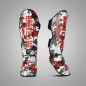 Brave Art Classic One Shin & Instep Guards – Black, White & Grey Camo