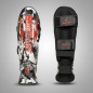 Brave Art Classic One Shin & Instep Guards – Black, White & Grey Camo