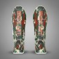 Brave Art Classic One Shin & Instep Guards – Green & Beige Camo