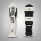 Brave Art Classic One Shin & Instep Guards – White & Black
