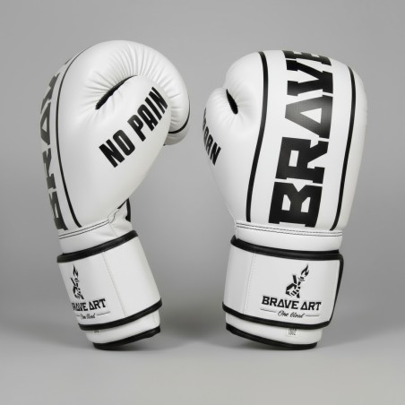 Gants Classic One Brave Art – Blanc & Noir, Puissance & Équilibre