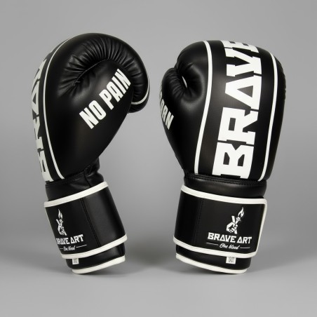 Brave Art Boxing Gloves BGPUBW – Classic One Black White Training
