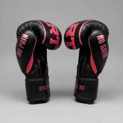 Brave Art Black & Pink Boxing Gloves – Classic One – BAPUBP