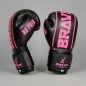 Brave Art Classic One Boxing Gloves – Black & Pink