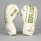 Gants de Boxe PU Brave Art Classic One Blanc Vert Gants de Boxe PU Brave Art Classic One Blanc Vert