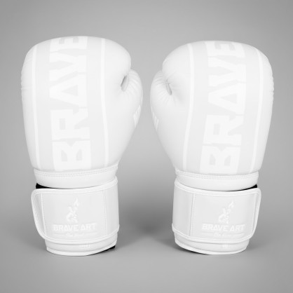 Gants Classic One Brave Art – Blanc Ton sur Ton, Élégance & Performance