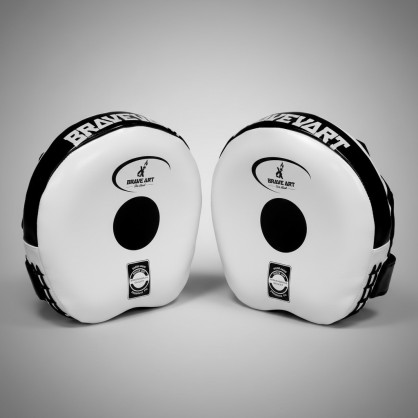 Pattes d’Ours PU Brave Art – Blanches Logo Noir