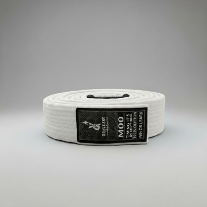 Ceinture JJB Enfant Blanche Brave Art – Débutez Fort dans le Ju-jitsu Brésilien