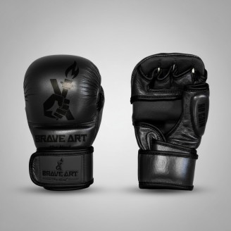 Gants de MMA Sparring en cuir Brave Art