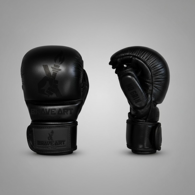 Gants de MMA Sparring en cuir Brave Art