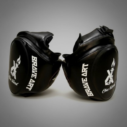 Brave Art Leather Thigh Guards – Premium Martial Arts Protection