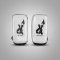 Brave Art Cross Boxing Pad White & Black – Premium PU Training Pad