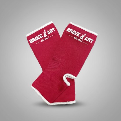 Brave Art Pink Ankle Supports – Stability & Style for Combat Sports