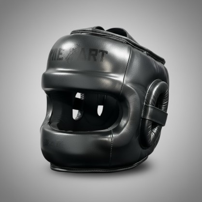 Casque de Boxe Brave Art – Protection pour le Nez, Cuir Premium