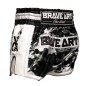 Short Muay Thaï Satiné Camouflage Brave Art