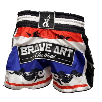 Muay Thaï Short Lion Brave Art – Force & Tradition