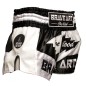 Brave Art Muay Thai Light Night Shorts – Black & White