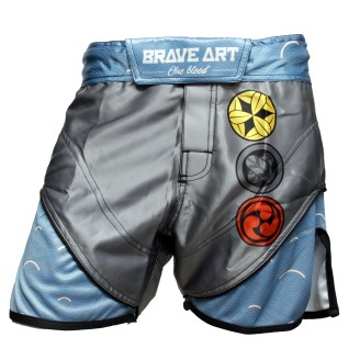 Brave Art Kamon MMA Shorts – Samurai Style & Performance – BAMMSHKA