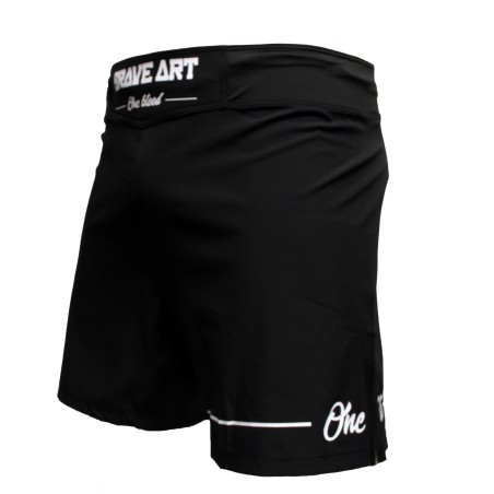 Brave Art One Blood MMA Shorts Black – Durable, Flexible & Ergonomic