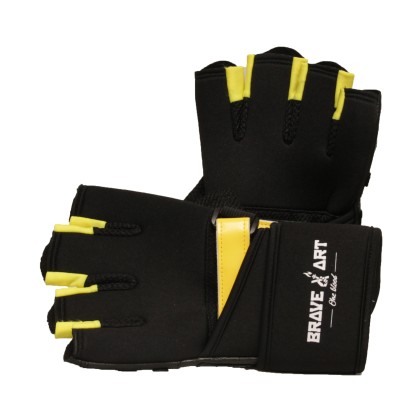 Gants de Fitness Brave Art | Demi-doigts respirants & polyvalents