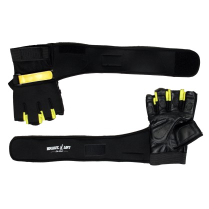 Brave Art Fitness Gloves | Breathable Half Finger Training Gloves
