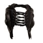 Brave Art Competition Boxing Headgear | Black Leather Protection