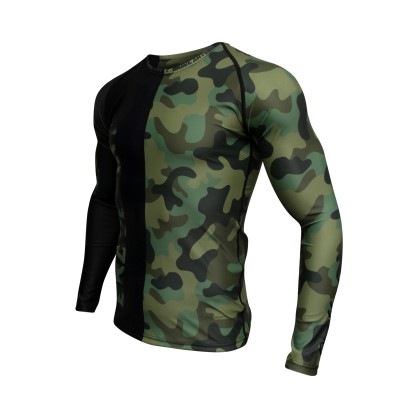 Brave Art Rashguard BA23LS – Long Sleeve Compression Camouflage Shirt