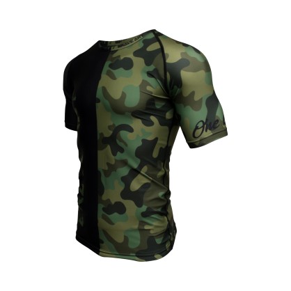 RBrave Art Rashguard BA23SS – Short Sleeve Compression Camouflage Top