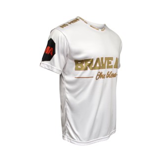 Brave Art Octogone White T-Shirt – Fast Dry MMA Gear