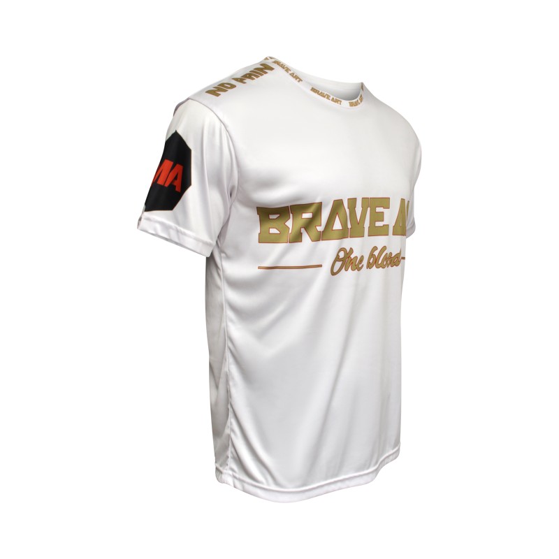 Brave Art Octogone White T-Shirt