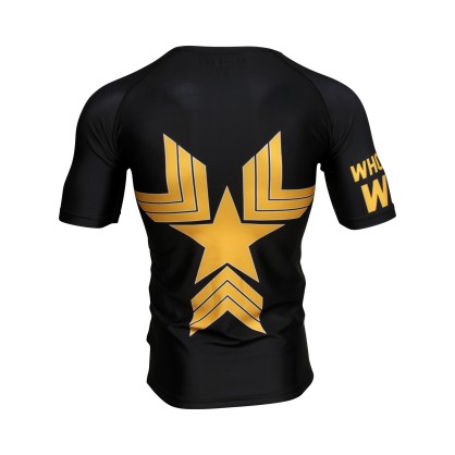 Rashguard Manches Courtes Dares Brave Art - Performance et Détermination