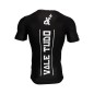 Brave Art Vale Tudo Rashguard – Black Short Sleeve with Flags