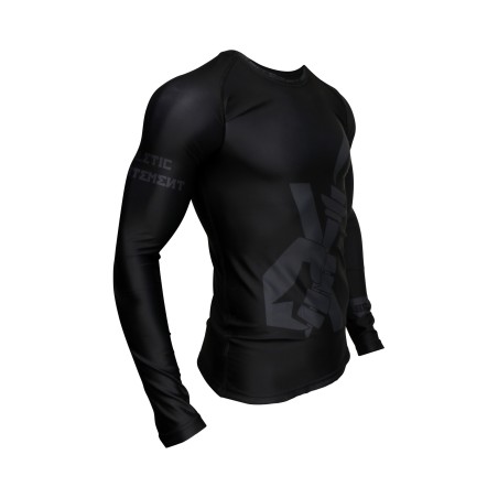 Brave Art Rashguard Darkness – Black & Grey – Long Sleeve
