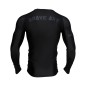 Rashguard Manches Longues Darkness Brave Art Noir et Gris